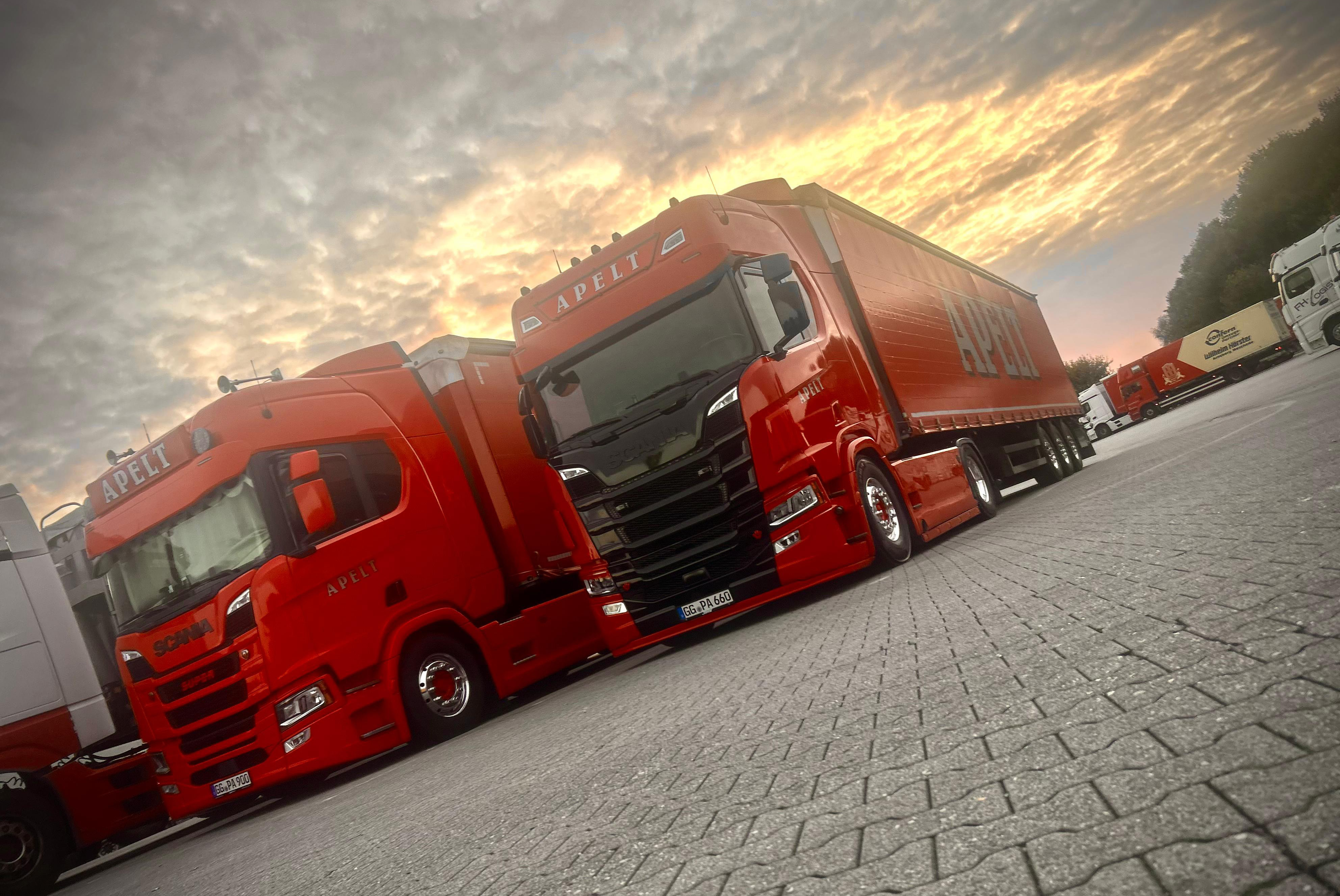 Fuhrpark von APELT Logistik