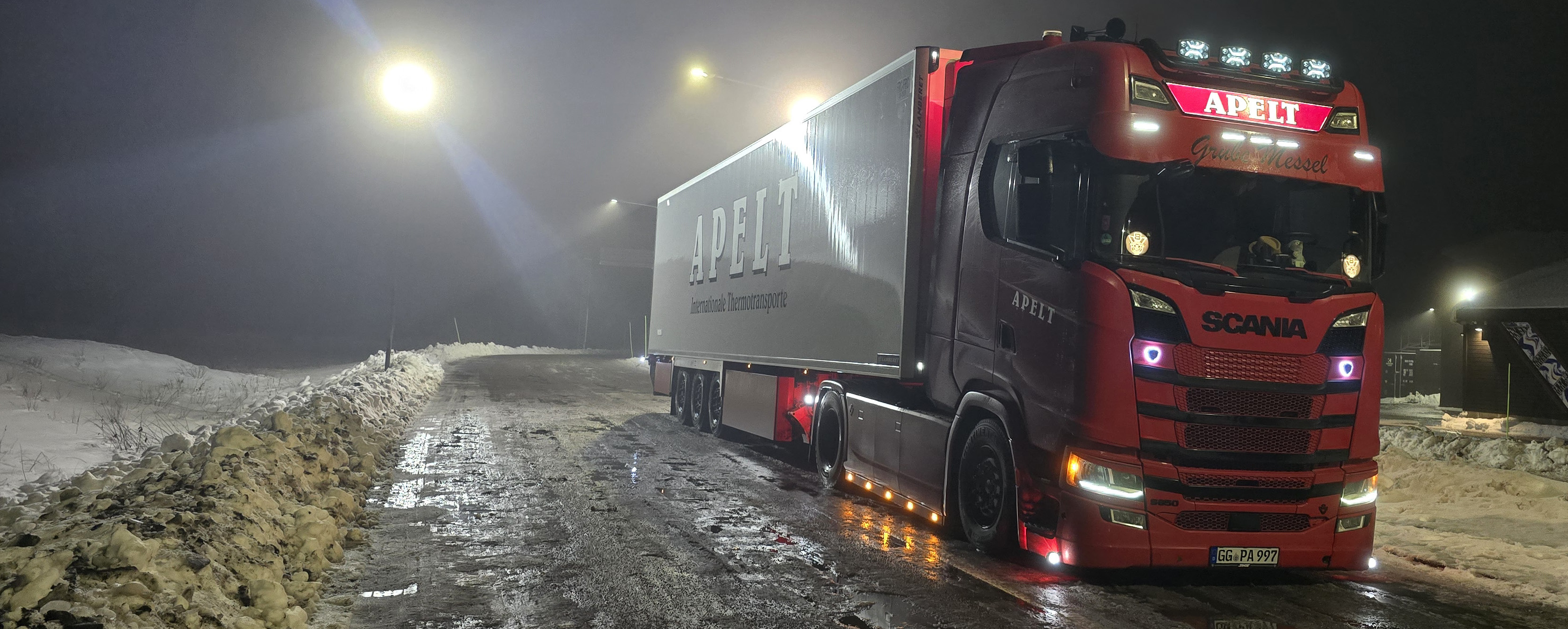 APELT Thermotransport bei Nacht